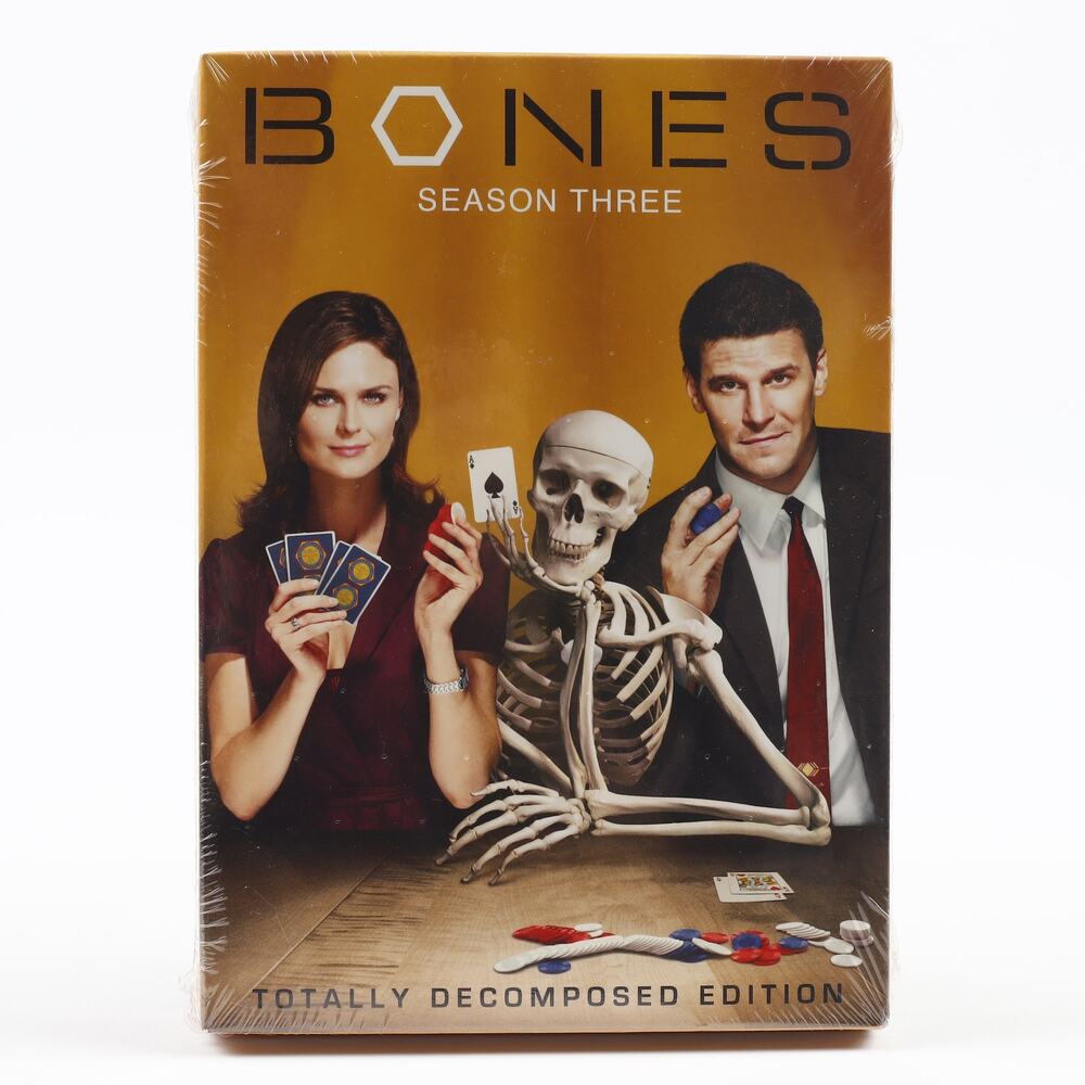 Bones Season 3 Totally Decomposed Edition TV Show 5-Disc WS DVD Set NEW Sealed